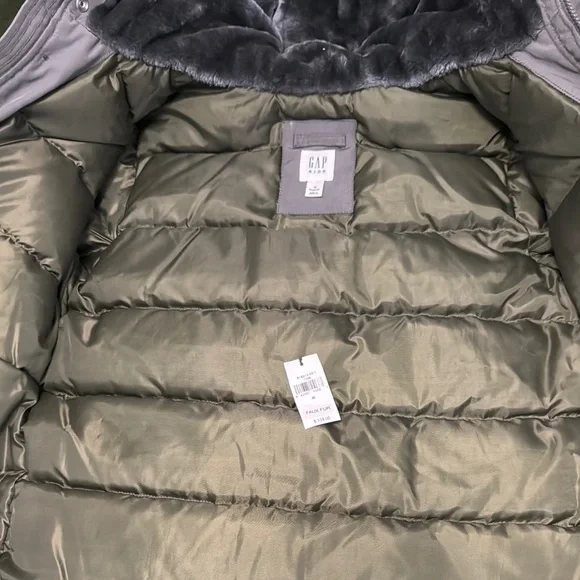 GAP Gray Puffer Jacket